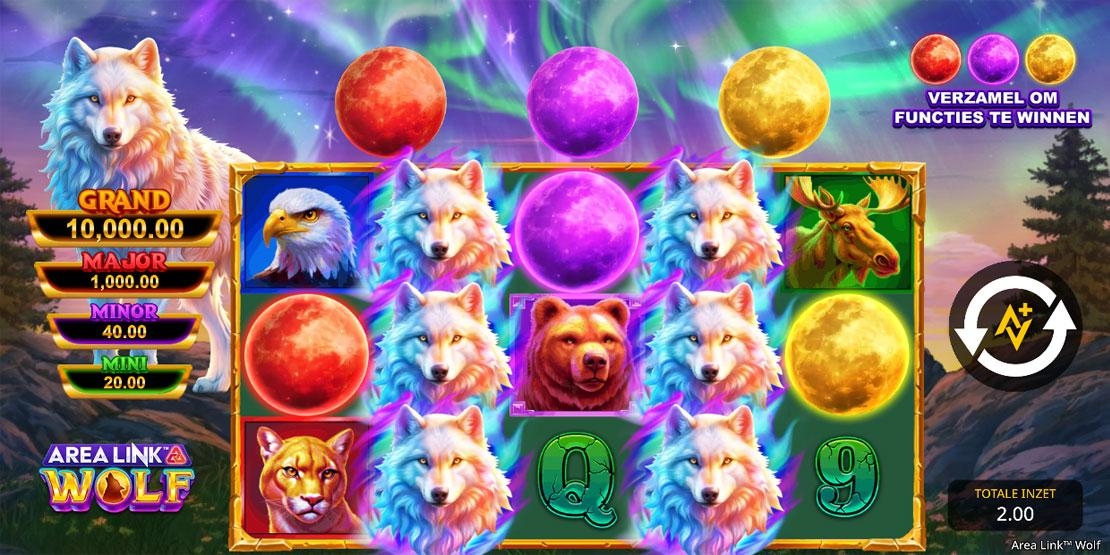 Speelveld van de Area Link Wolf slot