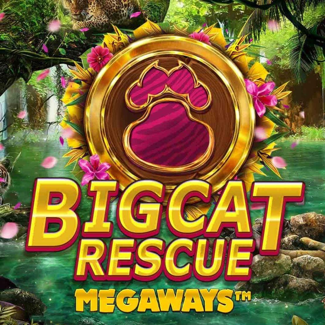 Logo van de slot Big Cat Rescue Megaways