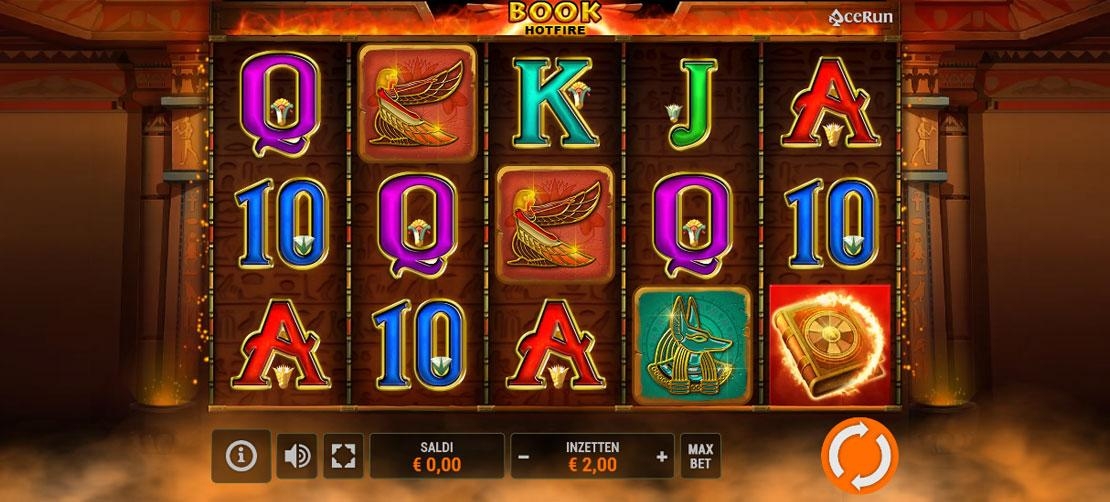 Specificaties van Book Hotfire slot