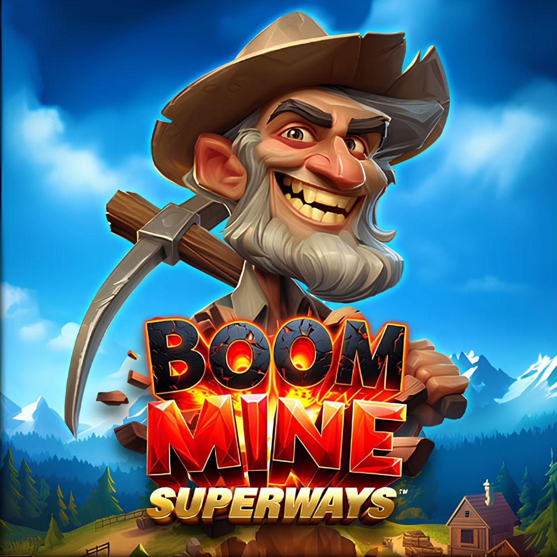 Boom Mine Superways spellogo