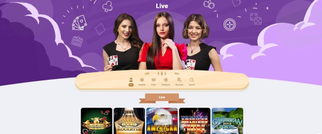 Live Casino van Cookie Casino