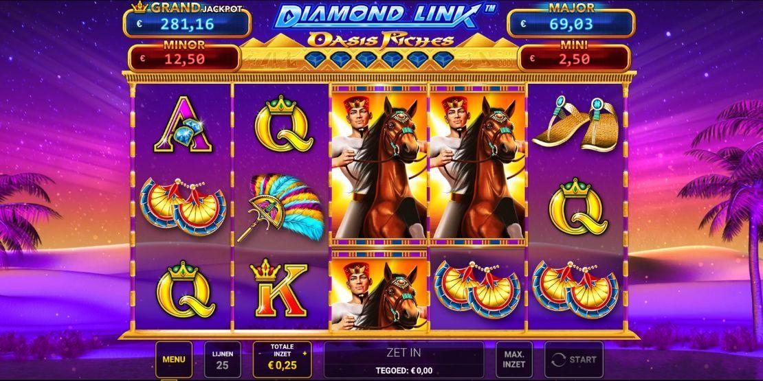 Diamond Link Oasis Riches Speelveld