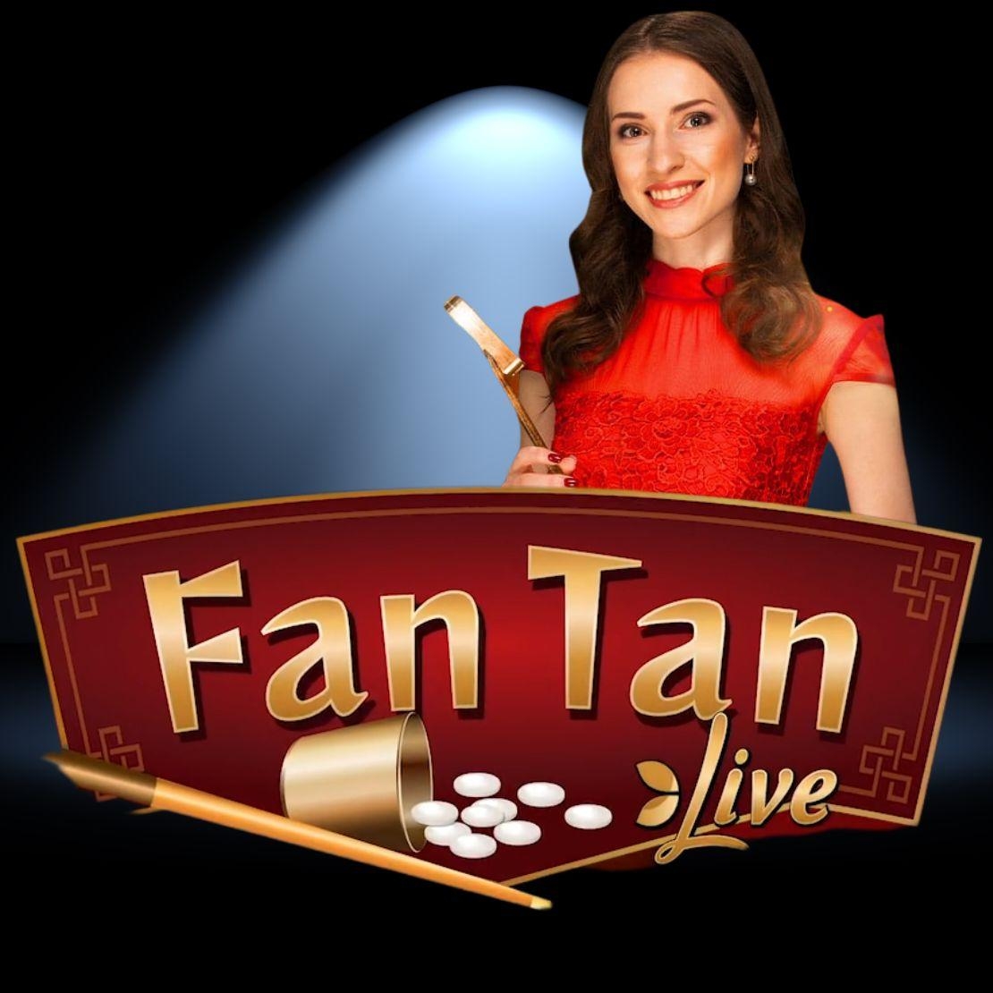 Fan Tan logo van het Evolution spel