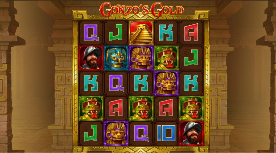 Speelveld van Gonzo's Gold