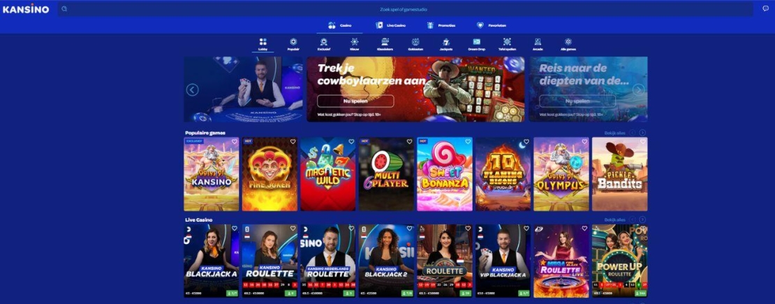 Homepage casino Kansino