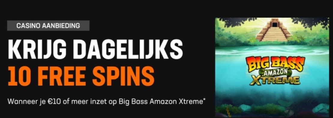 Dagelijkse livescore bet free spins bonus
