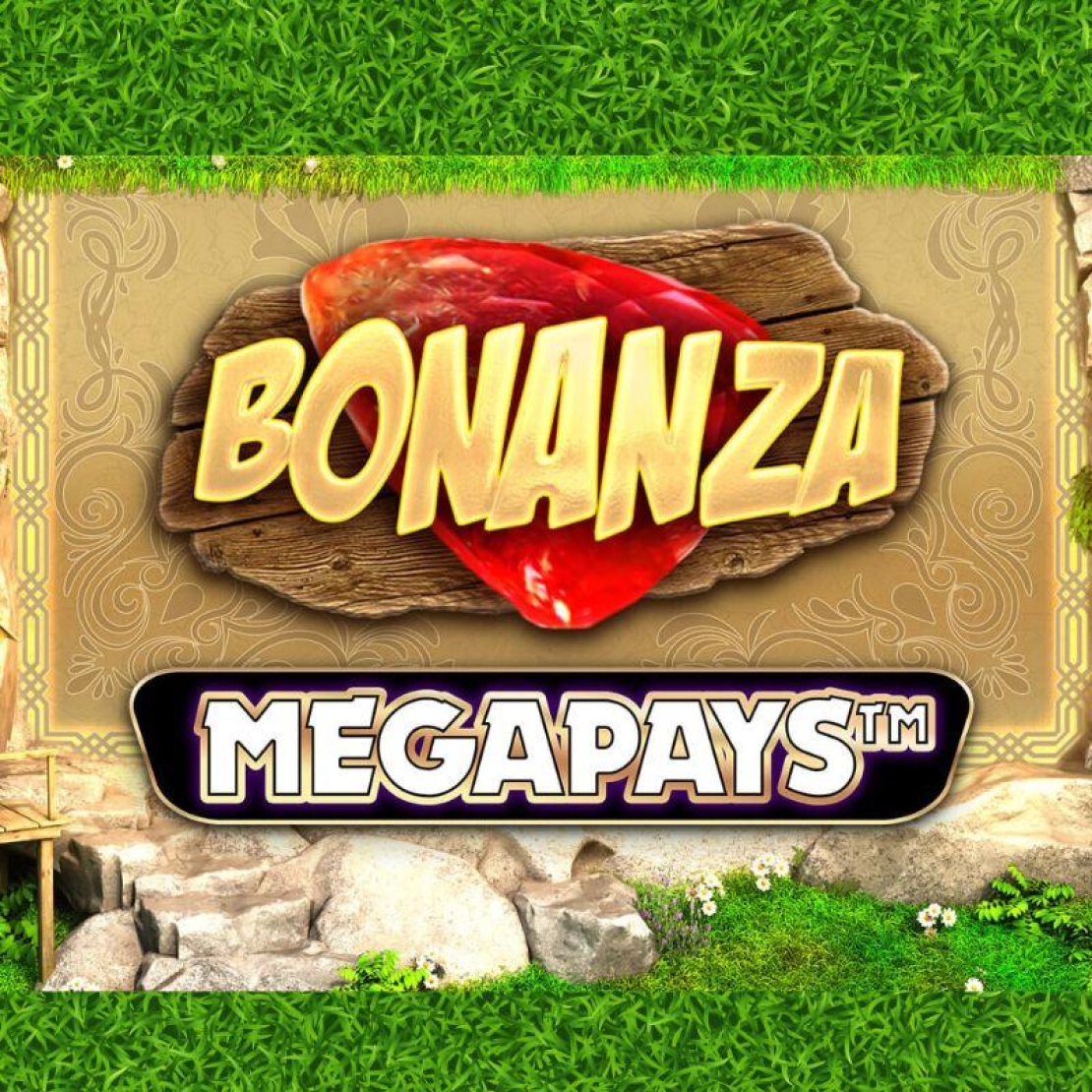 logo van de slot Bonaza Megapays 