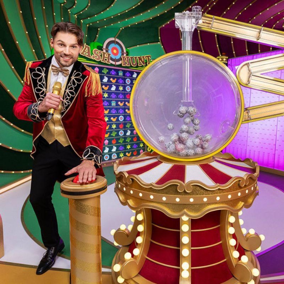 Logo van live spel Crazy Balls