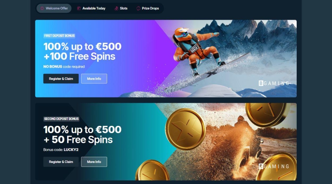 Welkomstbonus Lucky Max Casino