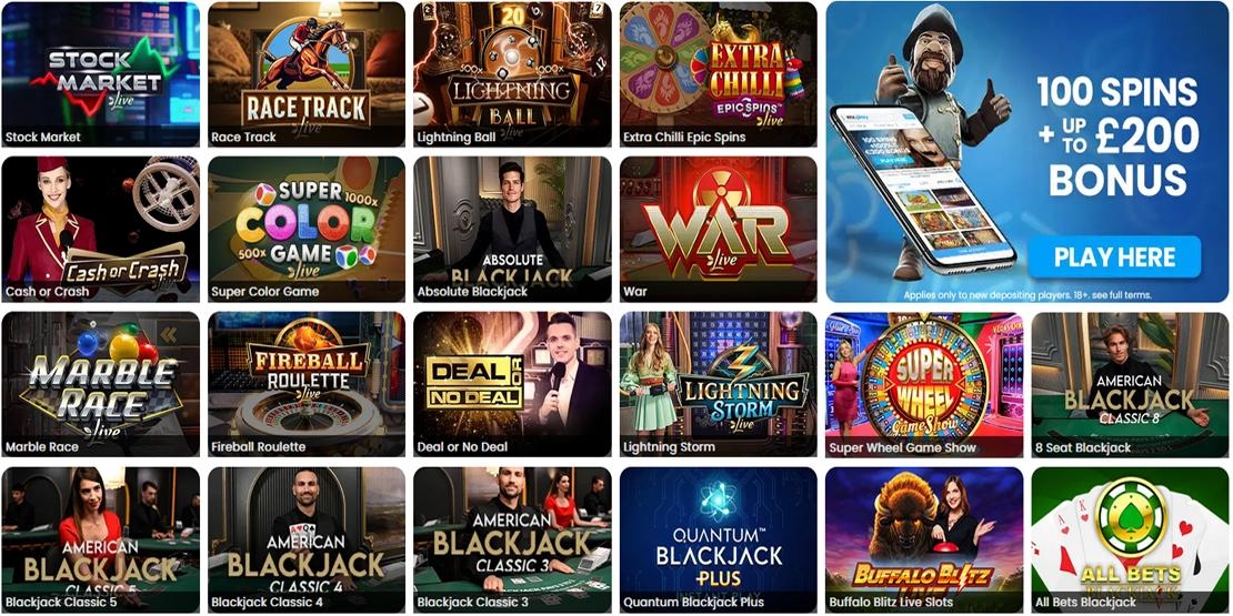Live casino van MrPlay