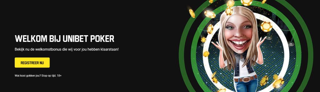 NIeuwe spelers bonus Unibet Casino voor poker