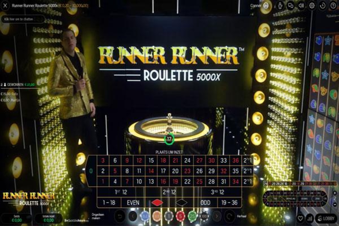 Runner Runner roulette speelveld