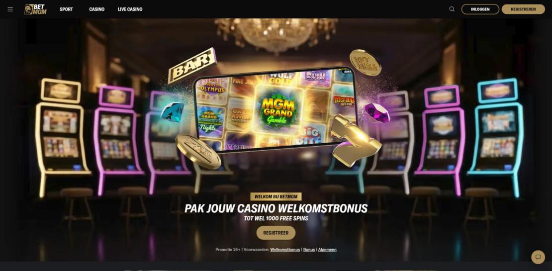 Screenshot BetMGM Casino 2026