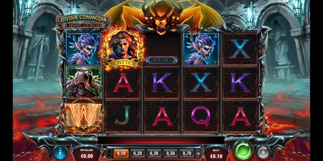 Speelveld Divina Commedia I Nove Cerchi