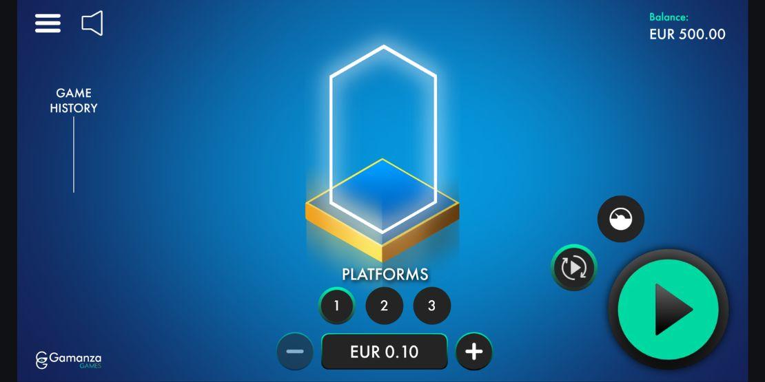 Speelveld van het spel Royal Stacks