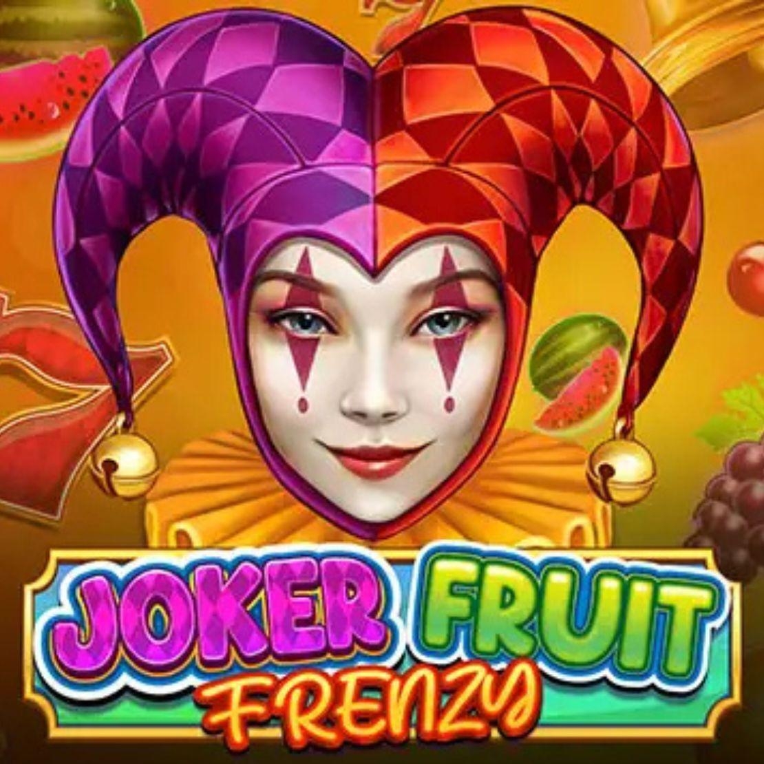 Spellogo van de slotgame Joker Fruit Frenzy