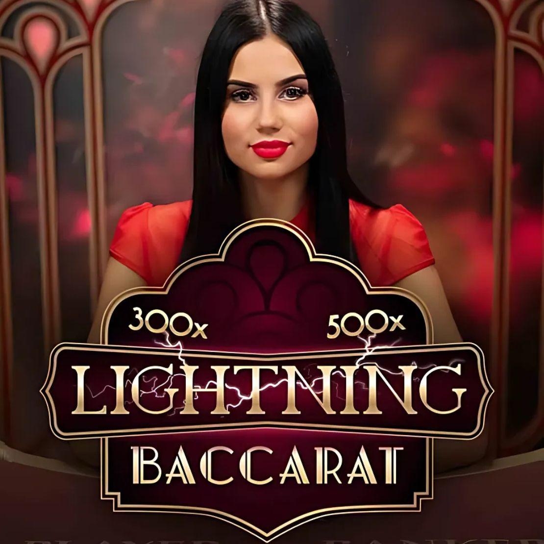 Spellogo van het spel Lighting Baccarat