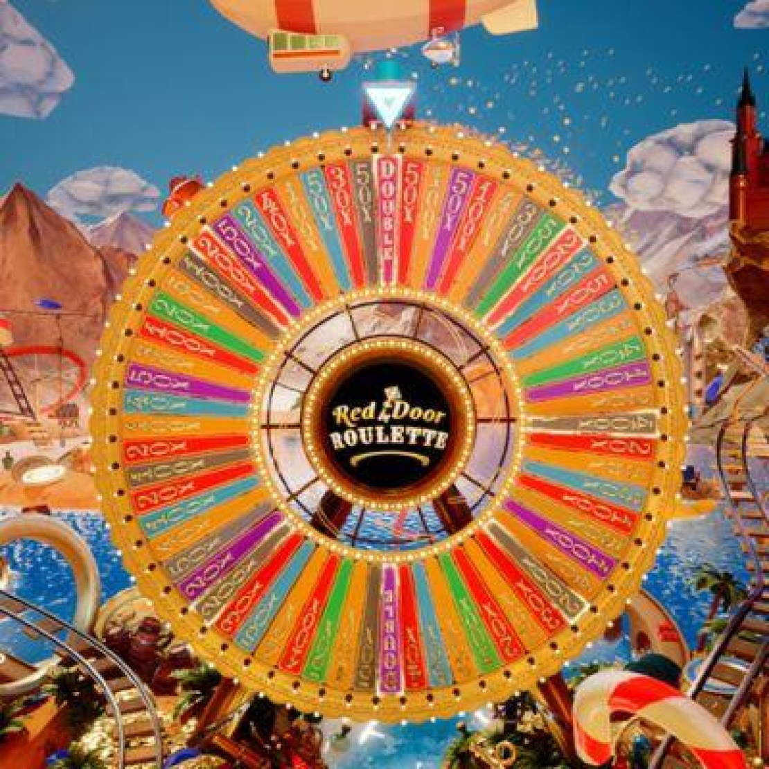 Spellogo van het spel Red Door Roulette