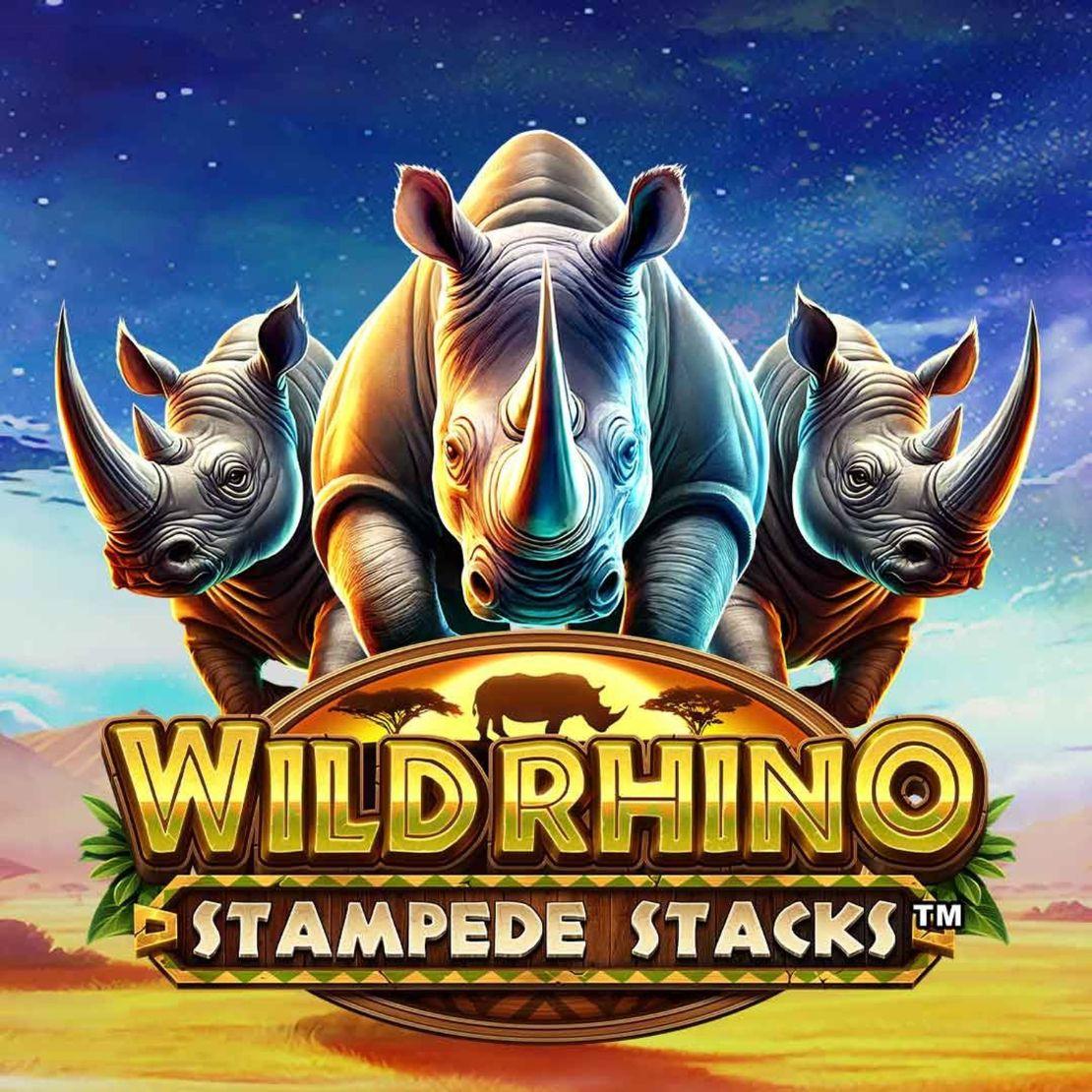 Spellogo Wild Rhino Stampede Stacks