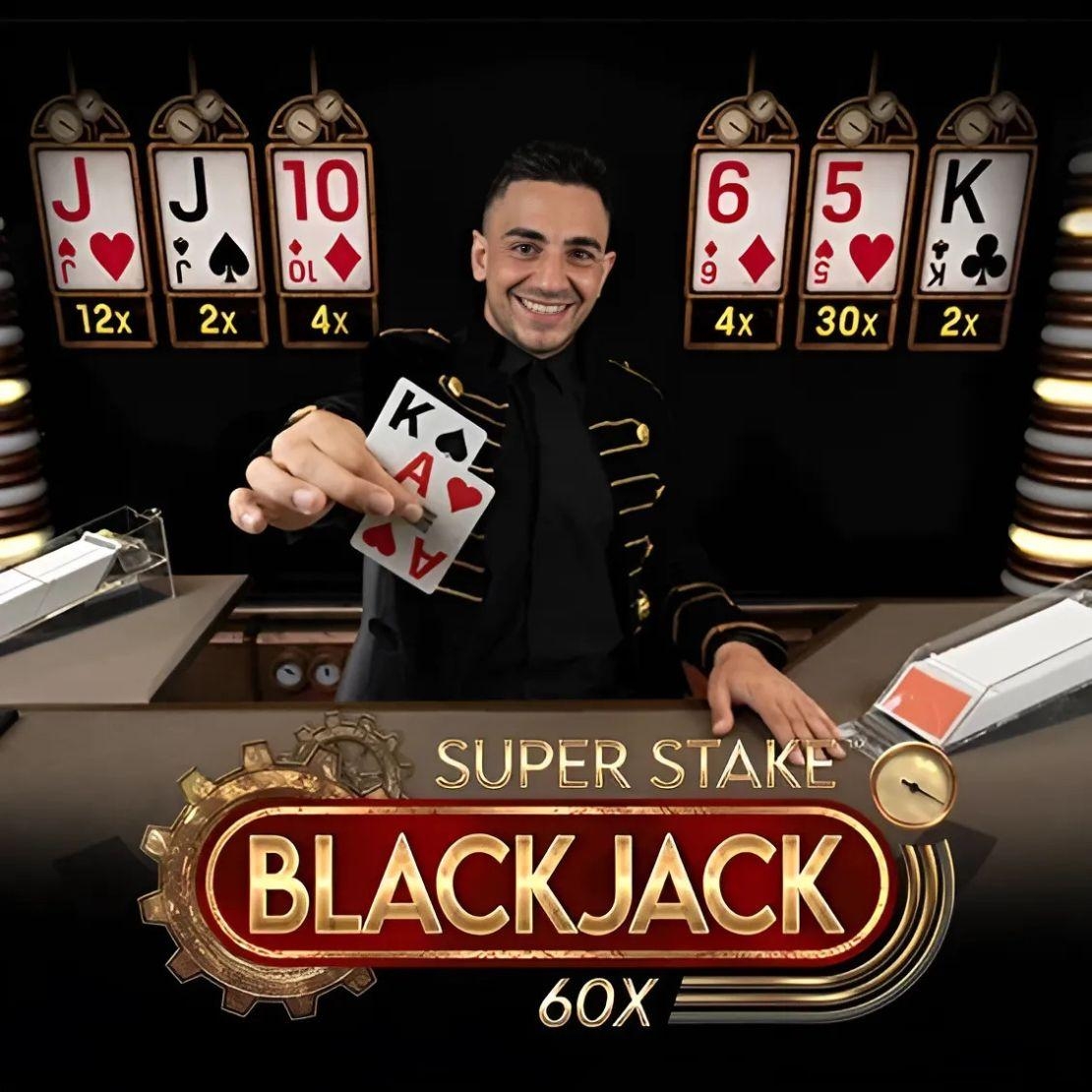 Super Stake Blackjack spellogo