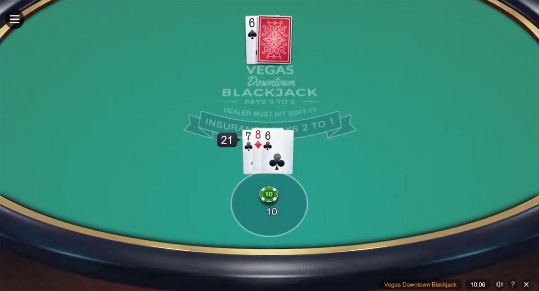 Specificaties van Vegas Downtown Blackjack