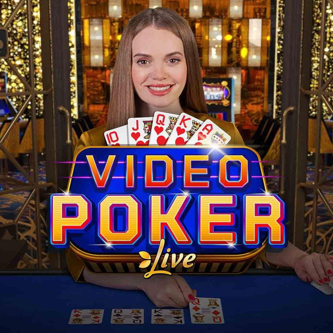 Video Poker Live van spelmaker Evolution