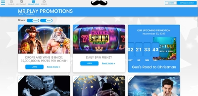 Mr Play Homepage