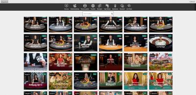 Unibet Live Casino